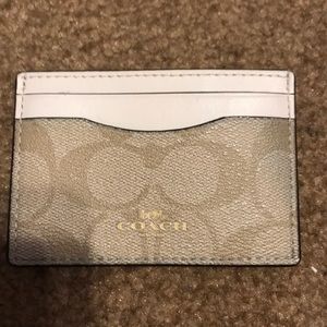Coach card holder